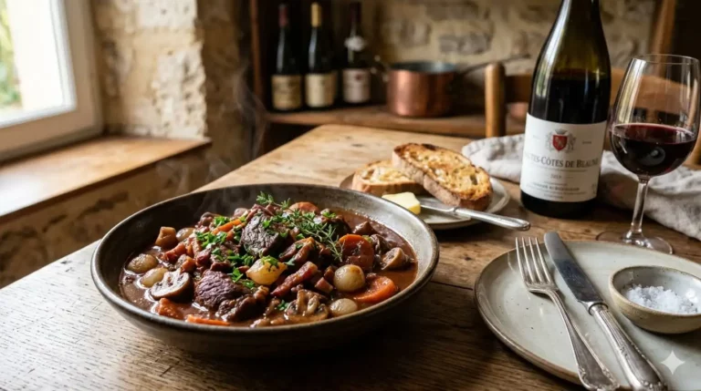 Le boeuf Bourguignon, spécilaité gourmande bourguignonne