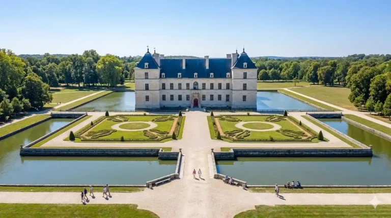 Le Chateau d'Ancy-le-Franc en Bourgogne