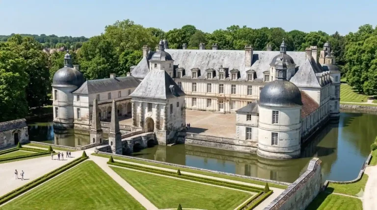 Le Chateau de Tanlay, en Bourgogne