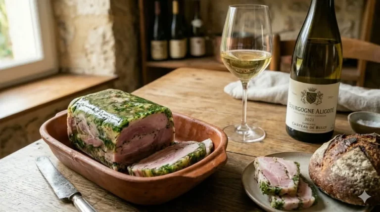 Le jambon persillé, apréitif gourmand en Bourgogne